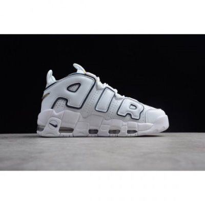 Nike Erkek Air More Uptempo Beyaz / Mavi / Altın Spor Ayakkabı Türkiye - 5AYXCX5U